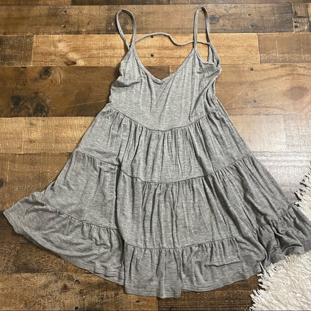 Women’s grey tank/ mini dress